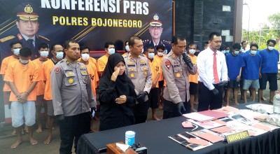 Togel Masih Marak, Polres Bojonegoro Ungkap 15 Kasus Judi