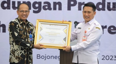 Peduli Perlindungan HAKI Bagi UMKM, Kemenkumham Jatim Apresiasi Pemkab Bojonegoro