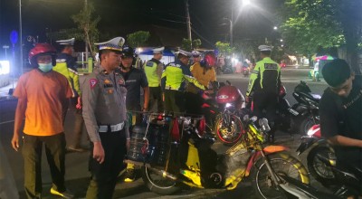 28 Motor Diamankan Satlantas Polres Bojonegoro, Alasannya Ini