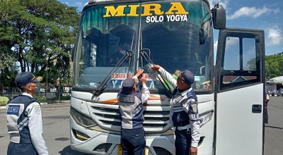 Dishub Jombang Temukan Sejumlah Bus yang Langgar Ketentuan Angkutan Lebaran