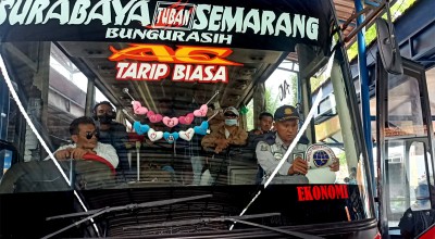 Dishub Uji Kelayakan Bus Tujuan Lamongan, Temuannya Mengejutkan
