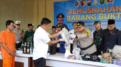 776 Gram Sabu Disita, 84 Pelaku Diamankan di Mojokerto