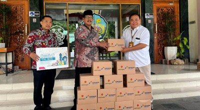 PHE WMO Salurkan Ribuan Paket Sembako untuk Warga Bangkalan