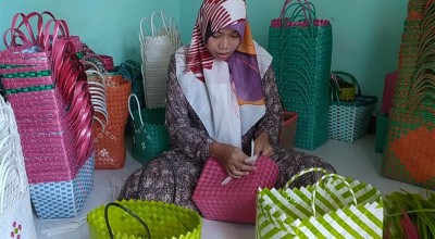 Produsen Tas Plastik di Jombang Banjir Order Jelang Lebaran