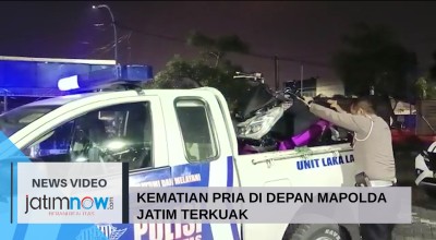 Kematian Pria di Depan Mapolda Jawa Timur Terkuak