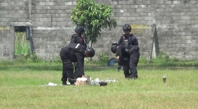 Puluhan Kilogram Bahan Peledak di Tulungagung Dimusnahkan