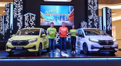 New Honda Brio Tampil Perdana di Surabaya