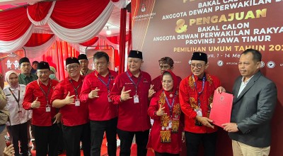 Whisnu Sakti Maju DPRD Jatim, PAC Timur dan Barat Surabaya Siap Kawal Penuh!