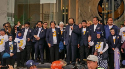 Paloh Ingatkan Kader NasDem Tetaplah Santun