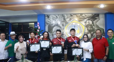 6 Atlet Mahasiswa Unitomo Surabaya Diganjar Bonus Beasiswa Penuh Kuliah S2