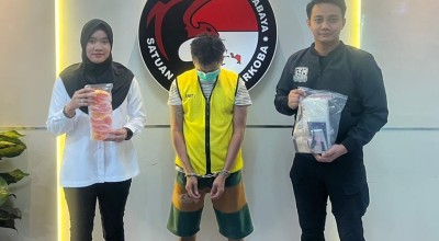 Jukir Benteng Surabaya Nyambi Edarkan Sabu