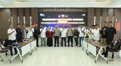 Polres Gresik Ajak Awak Media Jaga Kondusifitas Kamtibmas Hadapi Tahun Politik