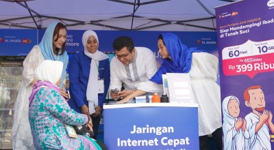 XL Axiata Jamin Kenyamanan Komunikasi Jemaah Calon Haji di Tanah Suci