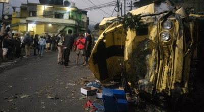 Truk Bermuatan Sapi Rem Blong di Jalur Klemuk Kota Batu, Satu Tewas
