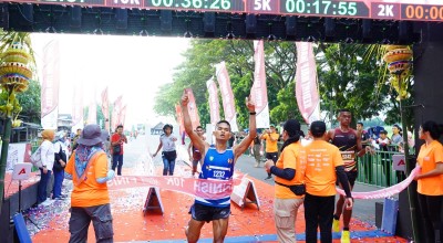 1500 Pelari Adu Cepat di Kediri Half Marathon
