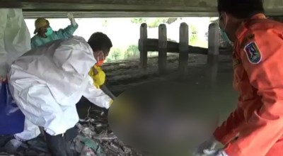 Mayat Pria Berkalung Sarung Ditemukan Tewas dalam Sungai di Tuban