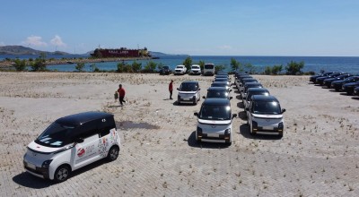 Komitmen Dukung KTT ASEAN 2023, Pelindo Layani Pengiriman 200 Mobil Listrik di Labuan Bajo