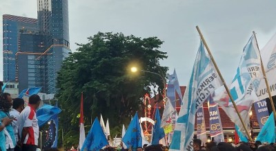 Hindari Macet Imbas Demo Buruh di Surabaya, Ini Rekayasa Lalu Lintasnya