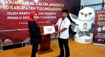 Partai Perindo Tulungagung Akhirnya Bisa Daftarkan 38 Bacaleg
