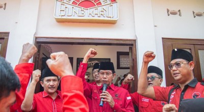 Kader Banteng Kota Yogyakarta Serap Api Perjuangan Bung Karno di Kampung Pandean dan Peneleh