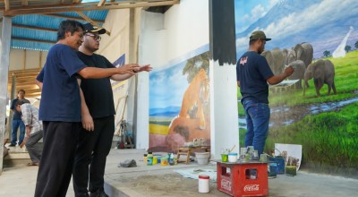 Mas Dhito Motivasi Pelukis di Kediri Gelar Pameran Tunggal