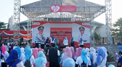 Ribuan Orang Peringati Hari Lansia di Kota Pasuruan