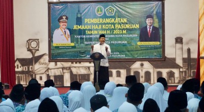 Berangkatkan Kloter 66 CJH, Gus Ipul Titip Doa untuk Kemajuan Kota Pasuruan