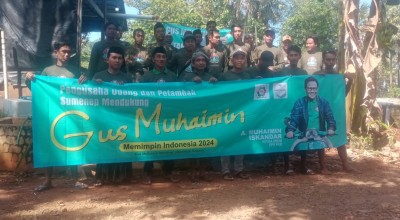 Puluhan Petambak dan Pedagang Udang Sumenep Dukung Gus Imin Maju Capres 2024