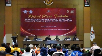 KPU Jatim Tetapkan DPT Jawa Timur 31.402.838 dalam Pemilu 2024