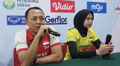Libas India 3-0, Tim Voli Putri Indonesia Juara Grup E AVC Challenge Cup 2023
