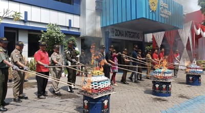 Bea Cukai Gresik Musnahkan Rokok dan Miras Ilegal Senilai Rp1,8 Miliar