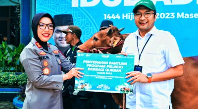 Pelindo Regional 3 Salurkan Bantuan Kurban Lebih Dari 85 Ekor Sapi