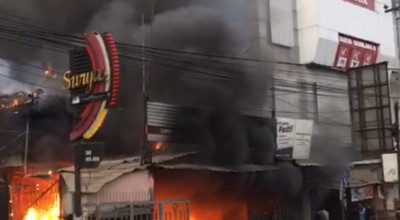 Gudang Sembako di Lamongan Ludes Terbakar, Kerugian Rp1,5 Miliar