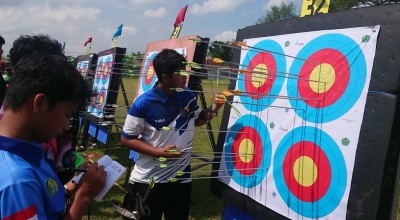 Ratusan Atlet Ramaikan Kejurprov Panah Junior Jatim di Tulungagung