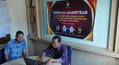 Hasil Verifikasi Administrasi KPU Tulungagung, 80 Persen Bacaleg Terancam Gagal Ikut Pileg 2024