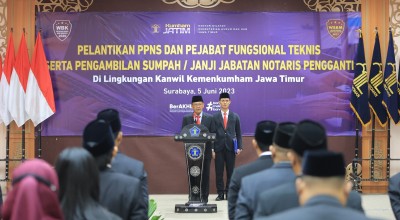 PPNS, Notaris Pengganti dan Pejabat Fungsional Tertentu Diminta Kreatif Inovatif sesuai Tingkatan Jabatan