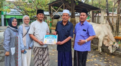 Bacaleg Milenial NasDem Cucu Mentan SYL, Berkurban di PP Sunan Drajat Lamongan