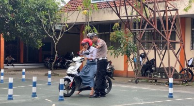 Siswa Ingin Lolos Ujian SIM? Ikuti Program Pak Si Como Satlantas Polres Tulungagung