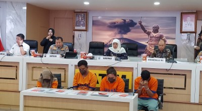 4 Tersangka TPPO Diringkus Polda Jatim, Korban di Myanmar Main TikTok Minta Dipulangkan