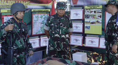 Pasukan Yonzipur 5/ABW Diberangkatkan ke Perbatasan Indonesia-Malaysia, Ini Pesan Pangdam V Brawijaya