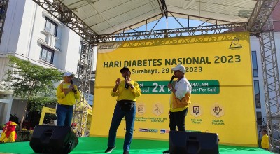 Peringatan HDN, Persadia dan Kalbe Nutritional Ajak Warga Surabaya Peduli Bahaya Diabetes