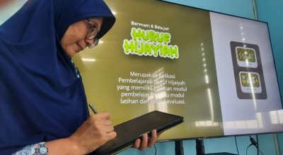 ITS Kembangkan Aplikasi Belajar Huruf Hijaiyah Sistem Artificial Intelligence