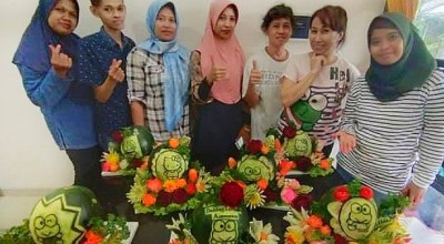 Carving, Seni Ukir Ekspresikan Perasaan pada Buah dan Sayur