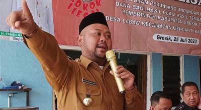 Sosialisasi di Kecamatan Menganti, Gus Yani Sebut Rokok Ilegal Tak Ada Manfaat