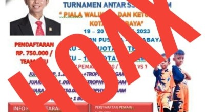 Jangan Daftar Turnamen SSB Piala Wali Kota dan DPRD Surabaya!