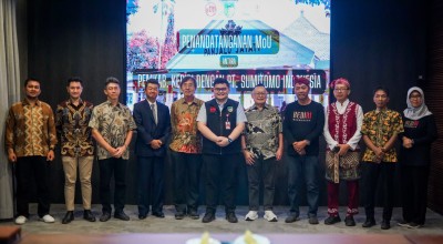 Mas Dhito Jalin MoU dengan PT Sumitomo Indonesia untuk Lakukan Hal ini