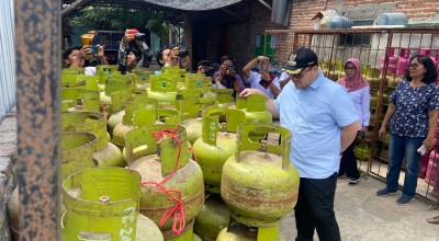 Mas Dhito Temukan Indikasi Penyebab Kelangkaan Elpiji 3 Kg di Kediri