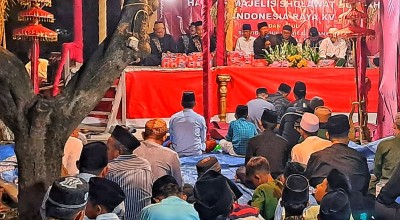 Kemeriahan Harlah Majelis Sholawat Burdah Indonesia Raya XV