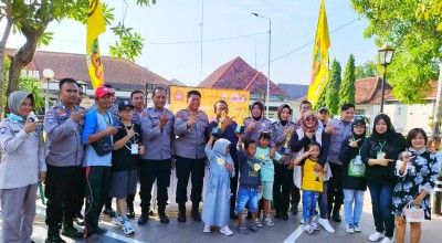 Gandeng Polres Jombang, Asosiasi Jokul Gelar Lomba Mewarna di Area CFD