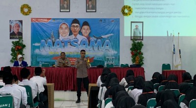 Masa Taaruf, Polisi Edukasi Kesadaran Hukum pada Siswa Baru di MAN 1 Situbondo